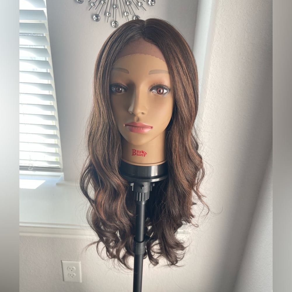 Lace front wig